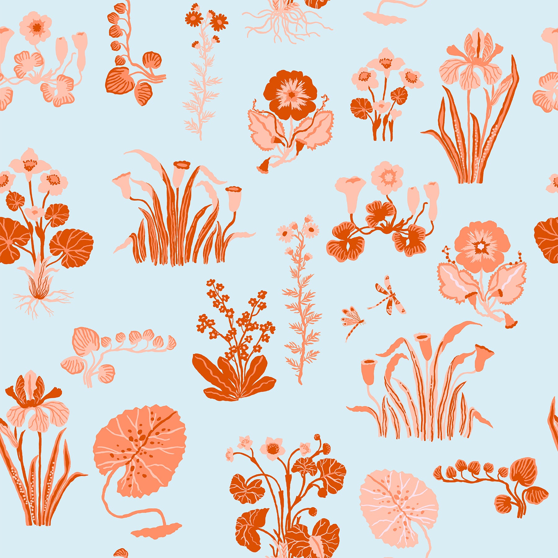 MARSH FLOWER 13.8" x 18.75"