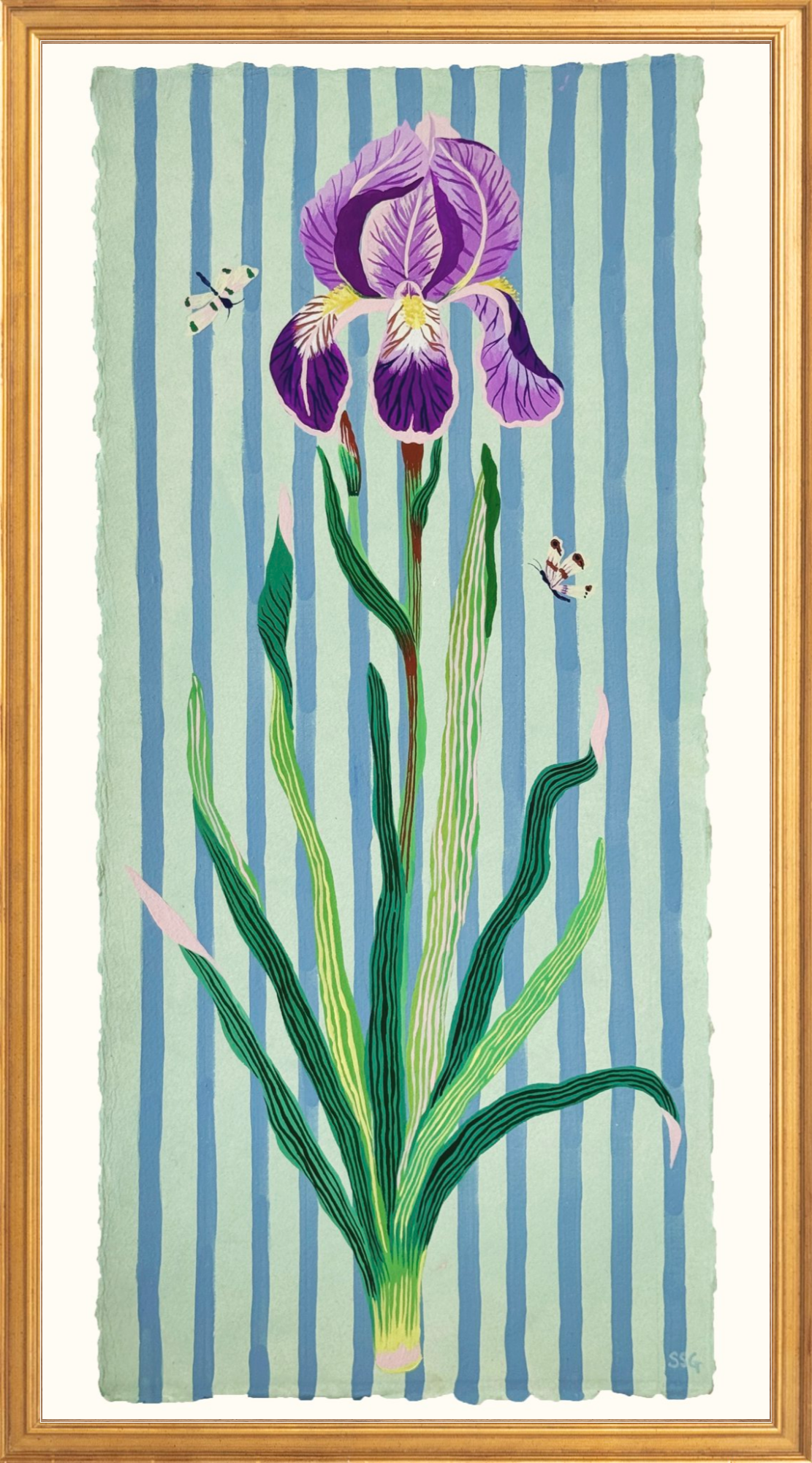 IRIS 9.5" x 20.5"