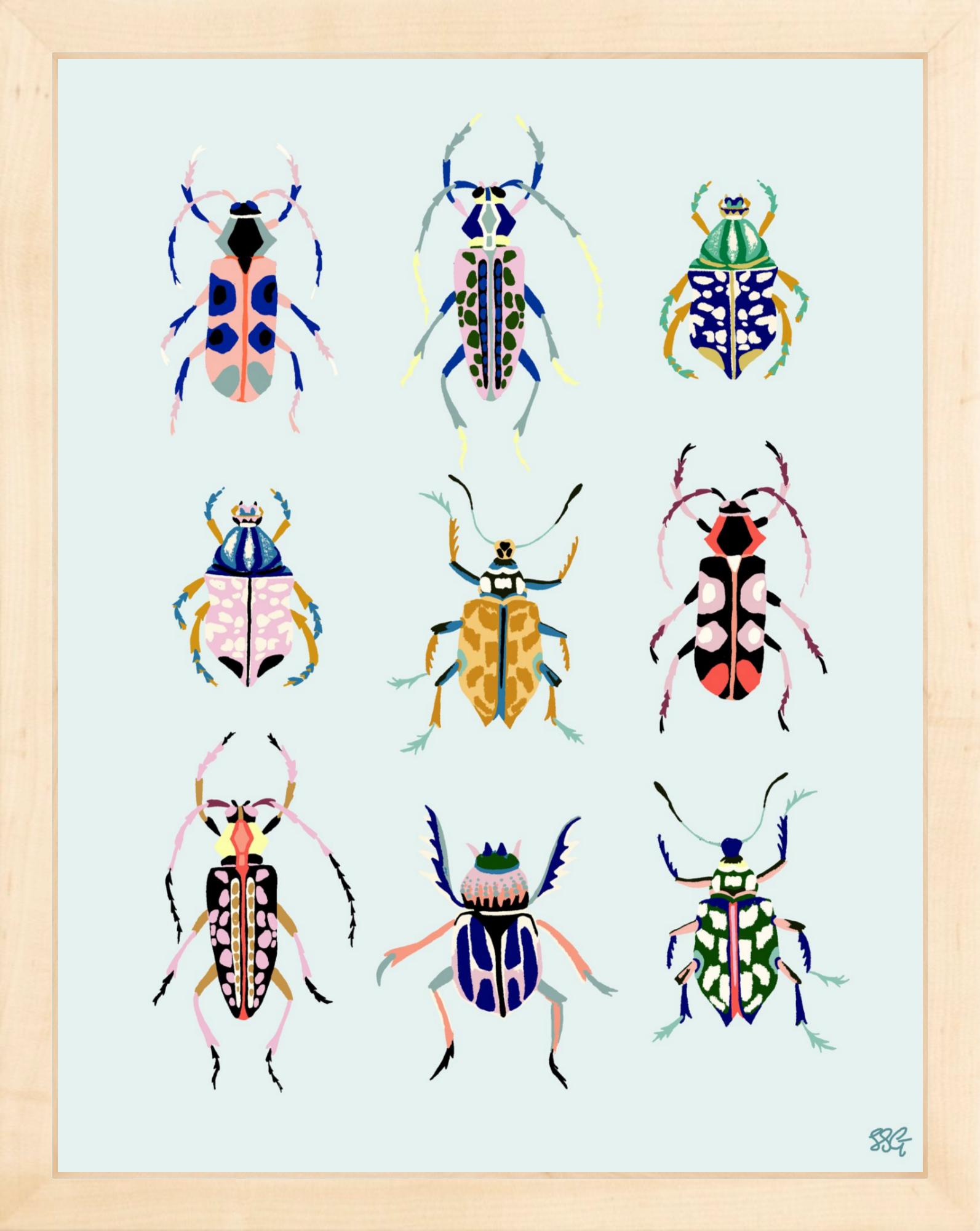 BEETLEBOX 11" x 14" 2 color options