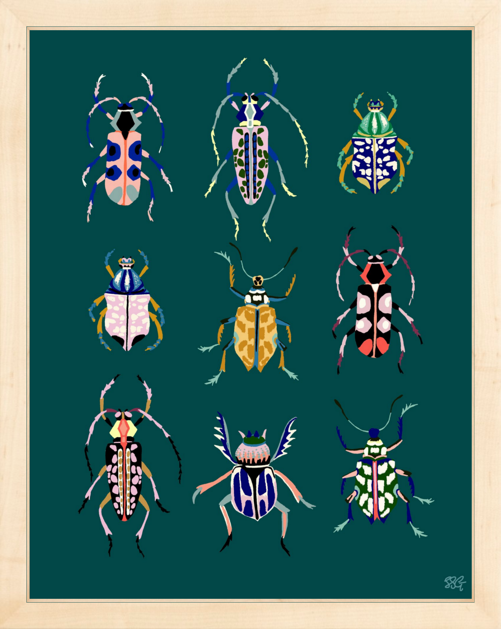 BEETLEBOX 11" x 14" 2 color options