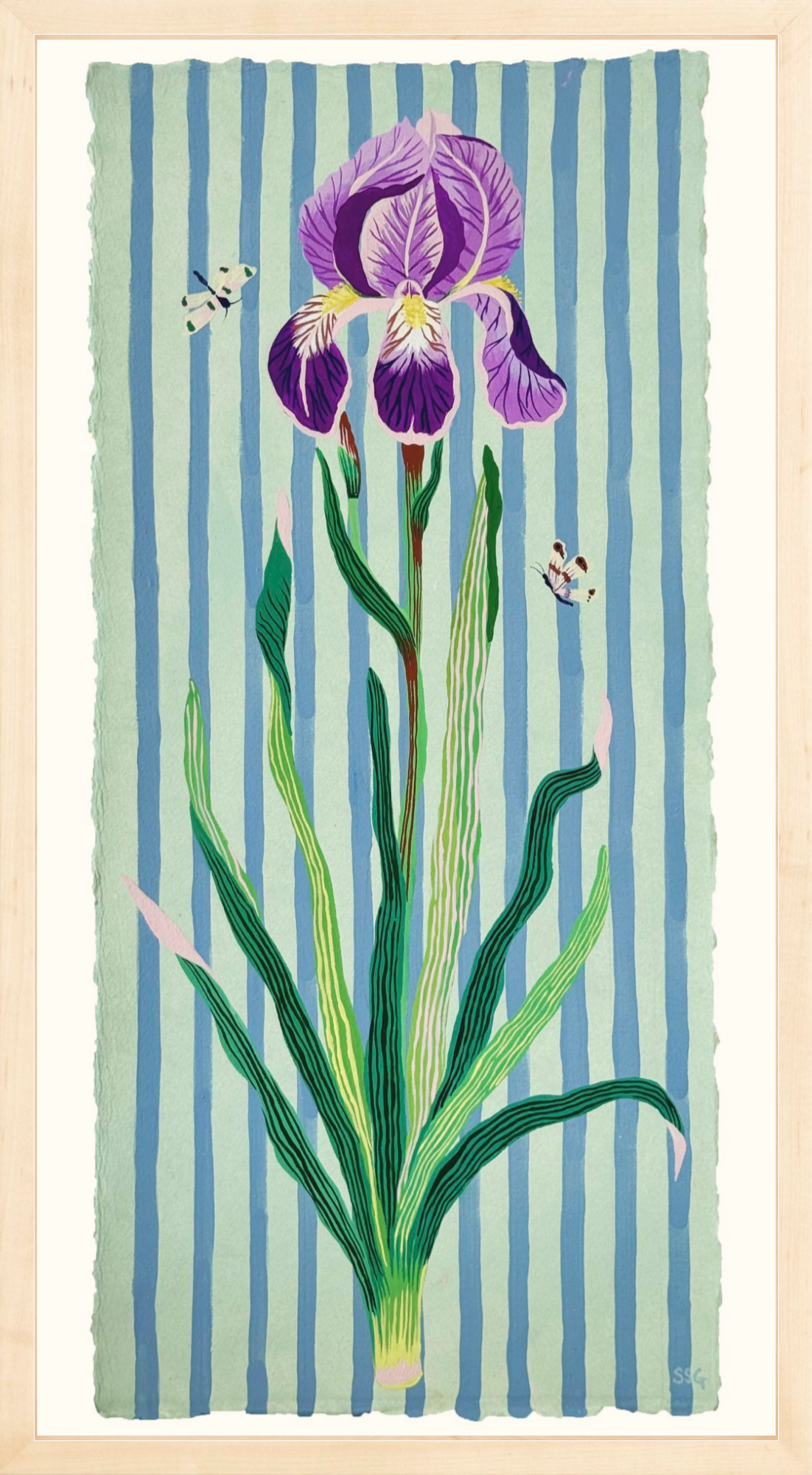IRIS 9.5" x 20.5"