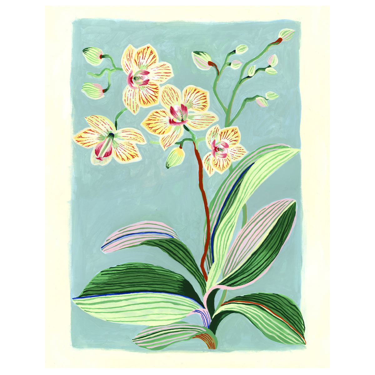 YELLOW ORCHID Special Edition Giclee Print 11"x14"