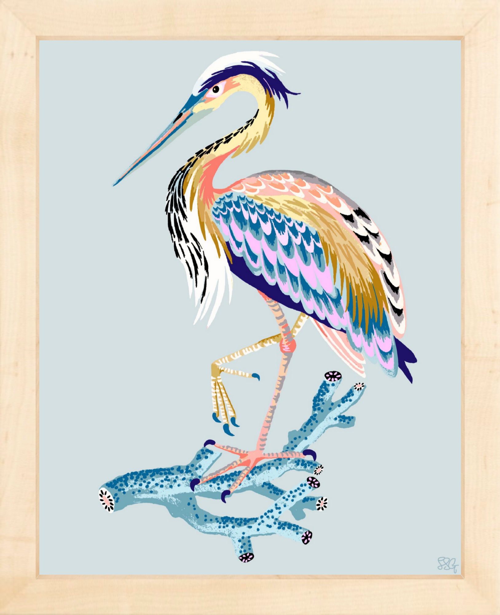 HERON MINI 8" x 10" in 2 color options