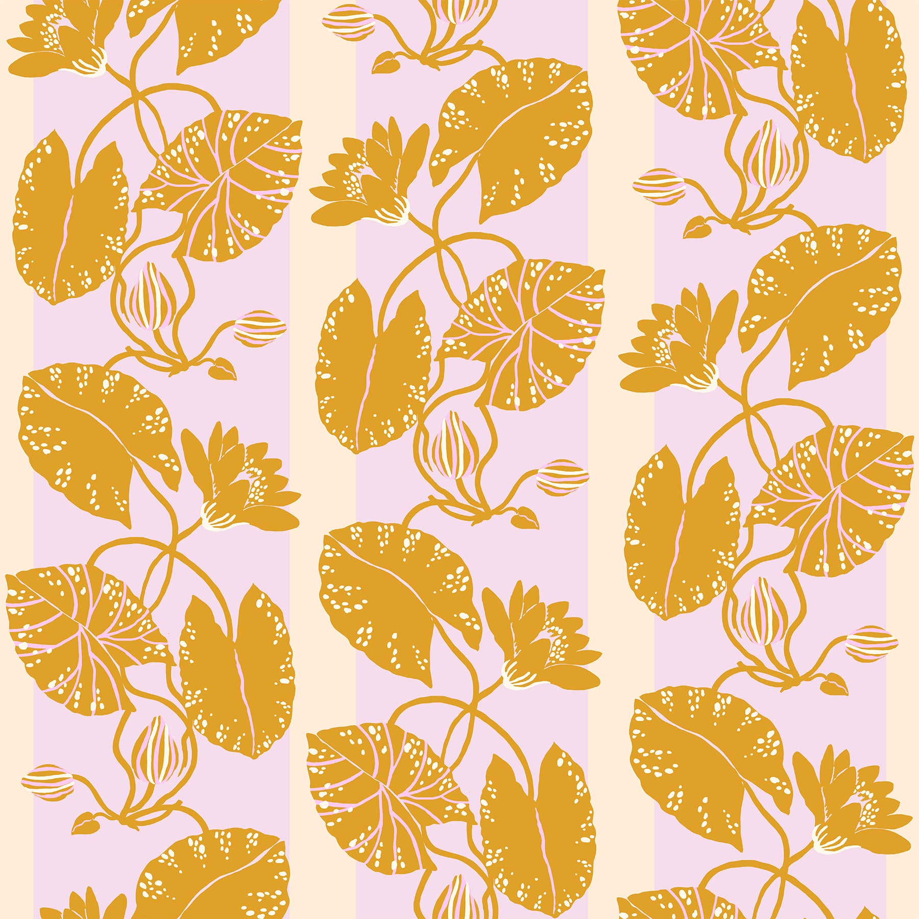 TRELLIS Shell Pink & Ochre