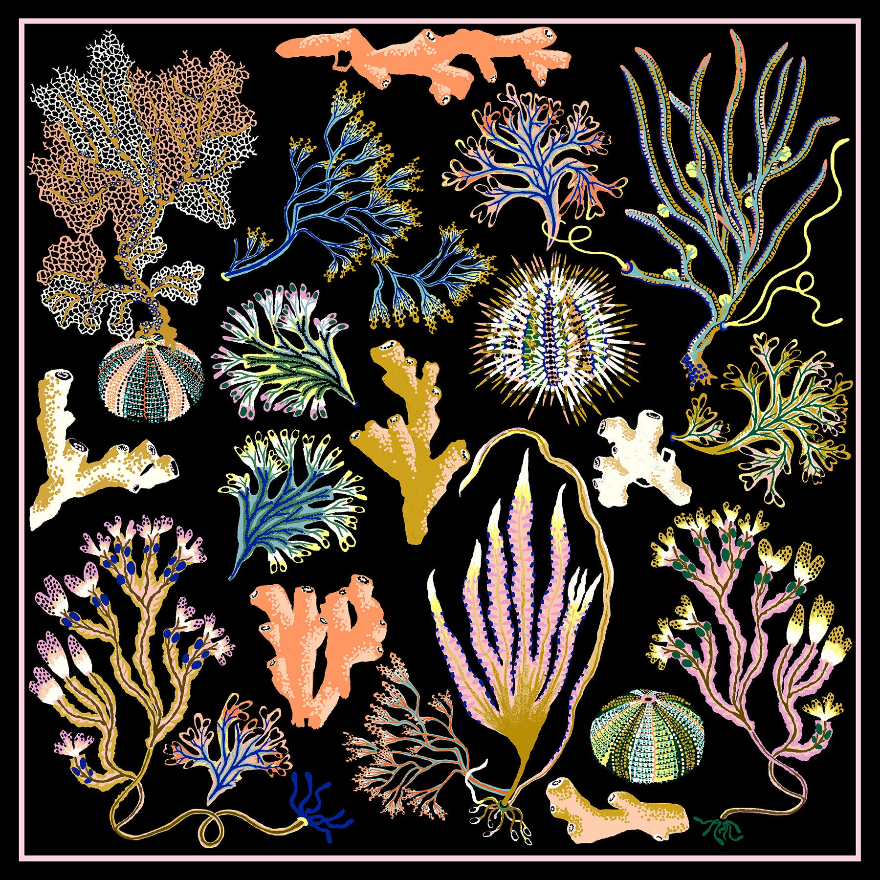 INTO THE SEA FOREST  Limited Edition 24" x 24"